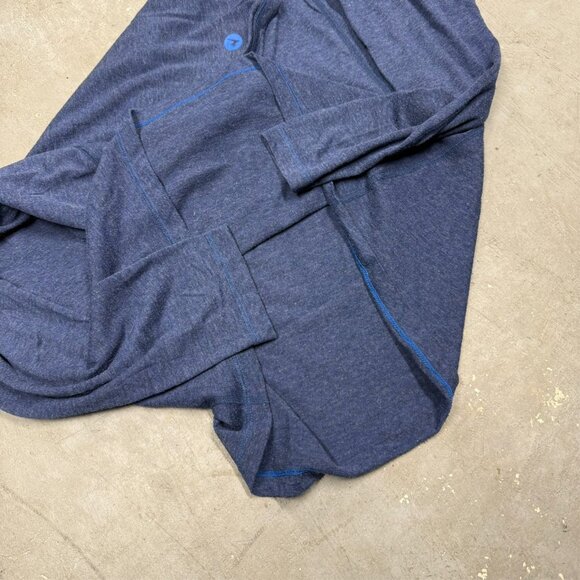 Marmot Long Sleeve Shirt Lightweight Blue Medium - Picture 8 of 10